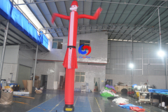 20ft santa claus air dancer, sky dancer inflatable air man dance man