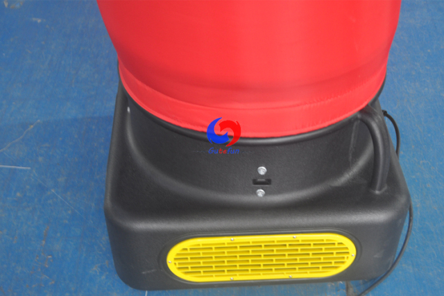 20ft santa claus air dancer, sky dancer inflatable air man dance man