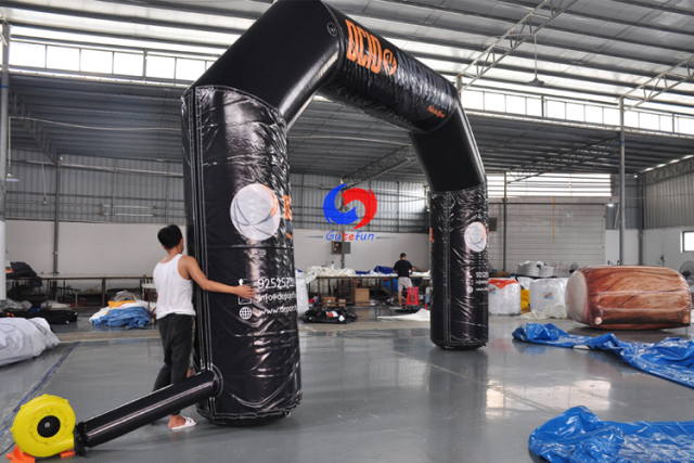 Redbull Extreme sport 5m start/finish line inflatable arch,custom inflatable race arch for sale