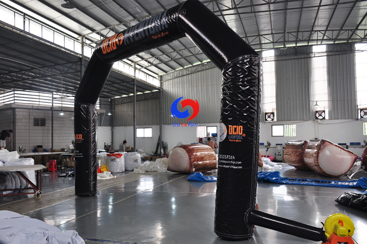 Redbull Extreme sport 5m start/finish line inflatable arch,custom inflatable race arch for sale