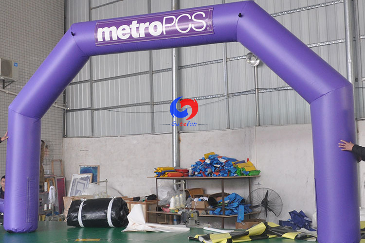 Various theme custom design outdoor garden large inflatable door entrance arch for sale