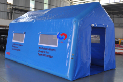 outdoor emergency inflatable medical tent, ambulance inflatable hospital tent for sale