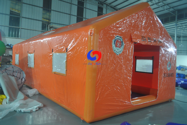 Emergency Command Fire Relief Disaster Relief Tent Refugee Tent Decontamination Inflatable Military Tent