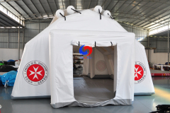 Commercial grade Large Outdoor World Red Cross customized Medical Rescue Inflatable Sanitary Tent