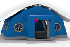 Large Outdoor Medical Rescue Inflatable Sanitary Tent,Inflatable Epidemic Prevention Hospital