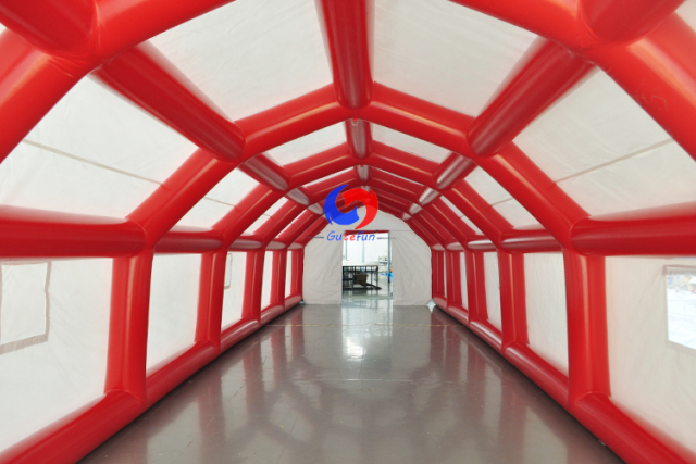 Large Field Command Disinfection Disaster Refugee Relief Tent Emergency Medical Rescue Inflatable Hospital Tent