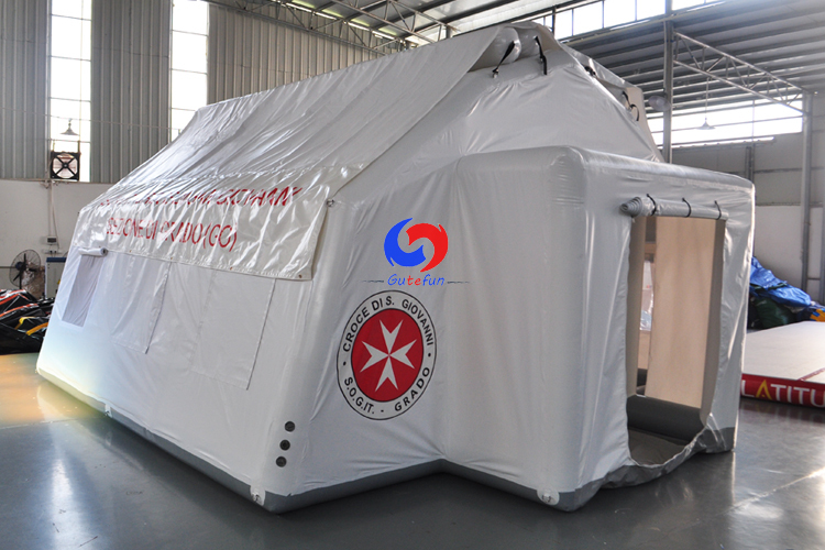 Large Outdoor Medical Rescue Inflatable Sanitary Tent,Inflatable Epidemic Prevention Hospital