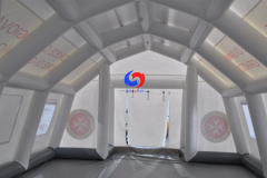 Commercial grade Large Outdoor World Red Cross customized Medical Rescue Inflatable Sanitary Tent