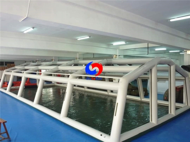 24m L*5m W*3.5m H large inflatable hospital tent