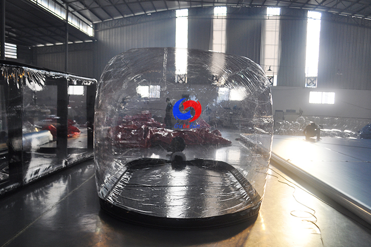 Customized Car capsule showcase inflatable bubble cover