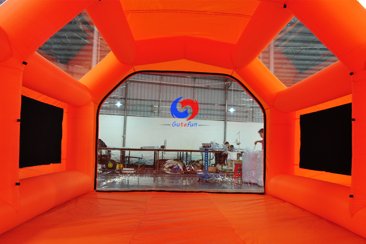 TOP sale 23x13x10ft Outdoor Portable Car Paint Booth Inflatable Spray Booth with Filter System