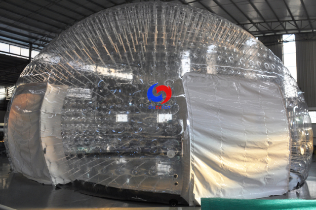World most beautiful Large outdoor 10m Dia. event party airtight inflatable clear bubble tent for sale