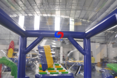 Large Outdoor inflatable car wash tent, Customized mobile inflatable car garage tent for car parking