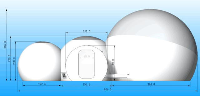 High quality 9m three in one outdoor bubble hotel camping igloo inflatable clear bubble tent for sale