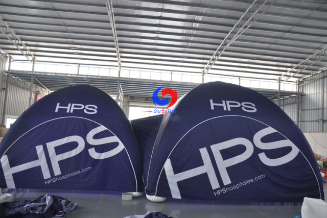 Customized Outdoor commercial marathon sports emergency medical rescue temporary rest supply inflatable tent