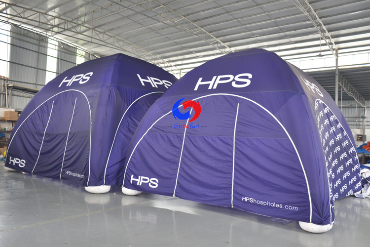 Customized Outdoor commercial marathon sports emergency medical rescue temporary rest supply inflatable tent