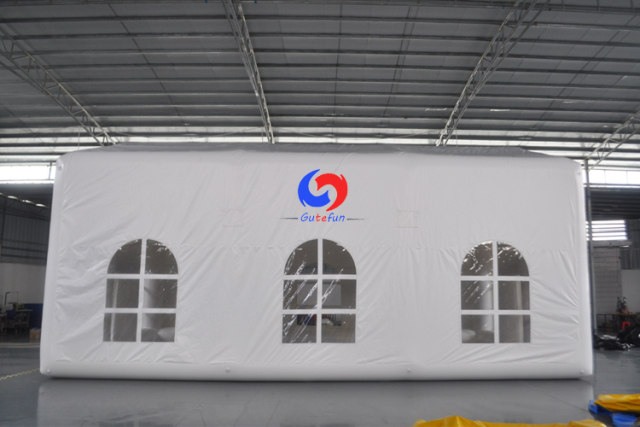 China top sale Large air heated Airtight inflatable wedding tents for outdoor events waterproof