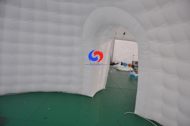 Lawn wedding white oxford cloth PVC inflatable dome igloo tent inflatable igloo marquee dome tent for party