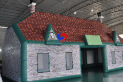 outdoor farm camping events house structure  inflatable irish pub tent bar inflatable pub for sale
