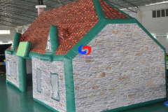 outdoor farm camping events house structure  inflatable irish pub tent bar inflatable pub for sale