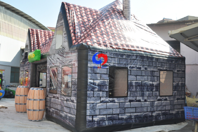 beer festival events festival waterproof inflatable house building structure inflatable bar pub tent for sale