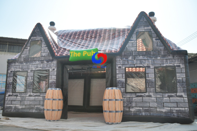 beer festival events festival waterproof inflatable house building structure inflatable bar pub tent for sale