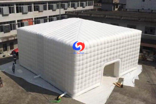 new style outdoor small portable white inflatable nightclub party cube tent for event large