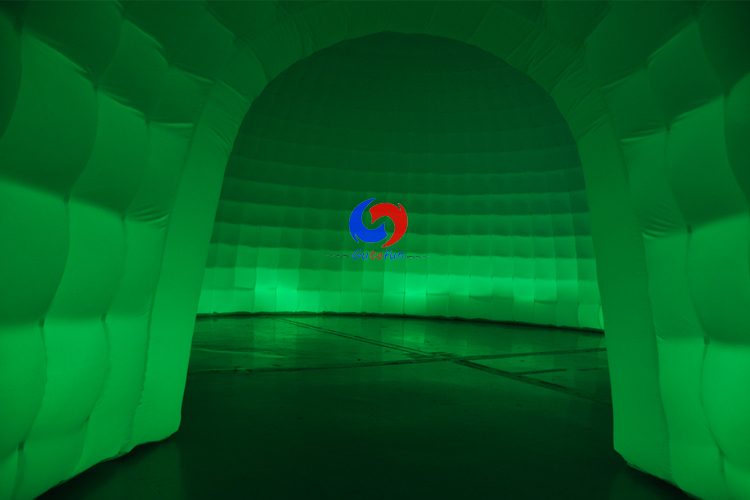 lawn honeycomb inflatable igloo air dome tent white inflatable outdoor party event dome tent with led light