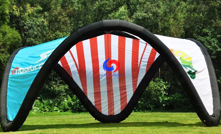 stylish Free customers branding parties open days advertising inflatable promo tent lightweight beach tent for sun shelter