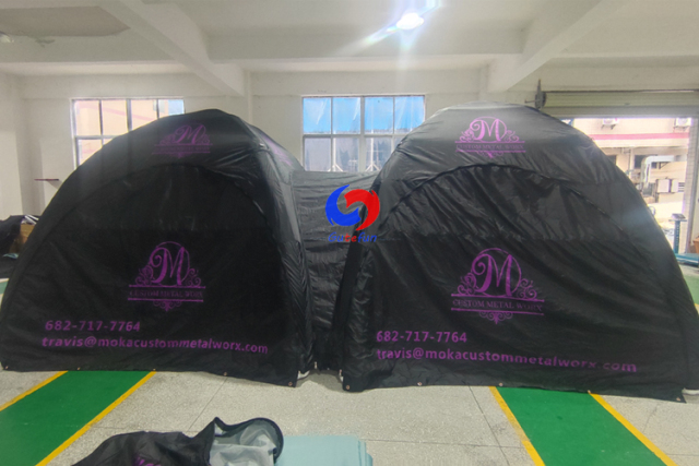 6-8 person Small Medium Large spider shade pop up tents promo dome tent inflatable canopy tent