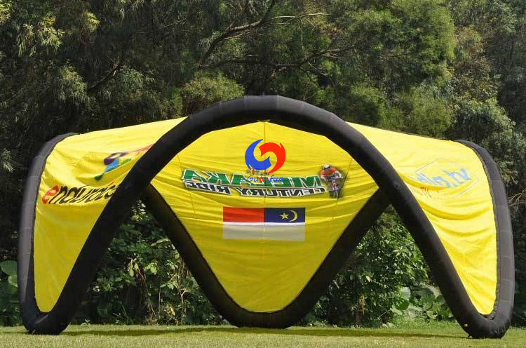 stylish Free customers branding parties open days advertising inflatable promo tent lightweight beach tent for sun shelter