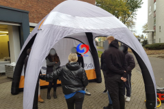 customizable Extra Large promotional Inflatable Promo Dome Tent outdoors Pop up tents for sale