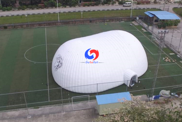 mobile commercial trade show large Modular inflatable tent high quality trampoline giant inflatable dome tent 