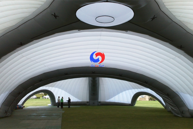 mobile commercial trade show large Modular inflatable tent high quality trampoline giant inflatable dome tent 