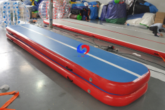 Super bouncy cheerleading skills practise tumbling air mattress inflatable airtrack Air Gymnastics Track for gymnasts 