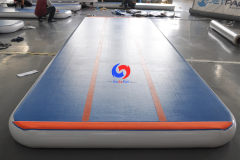  cheap 4m 5m 6m 8m 10m 12m 15m inflatable airtrack tumbling gym air track inflatable gymnastics mat blue for indoor use