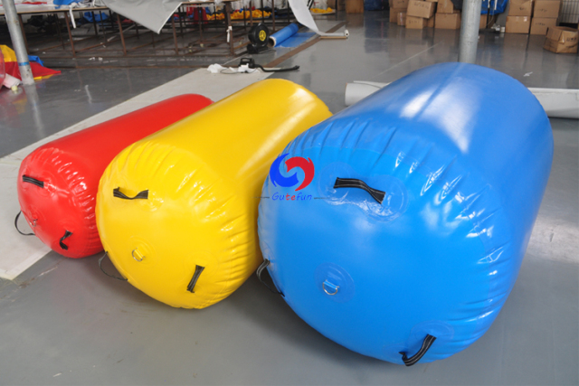 cheerleading Gymnastics double back handspring home yoga balance AirBarrel inflatable air roll barrel air track roller