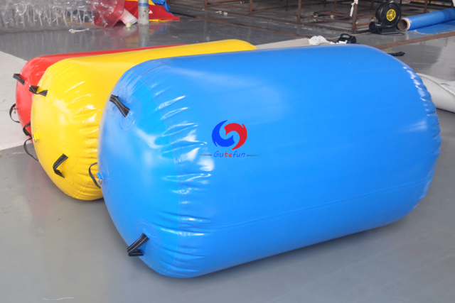 cheerleading Gymnastics double back handspring home yoga balance AirBarrel inflatable air roll barrel air track roller