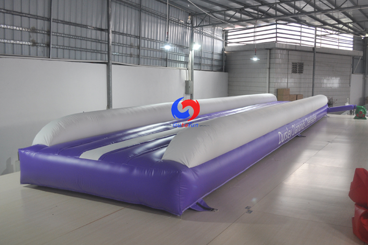 custom school's athletics cheerleaders inflatable runway crash 40ft large inflatable landing mats for gymnastics training