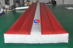 Safe stable air-filled landing mats sports acrobatics Inflatable gymnastics crash protect tumble tracks for gymnastics clubs