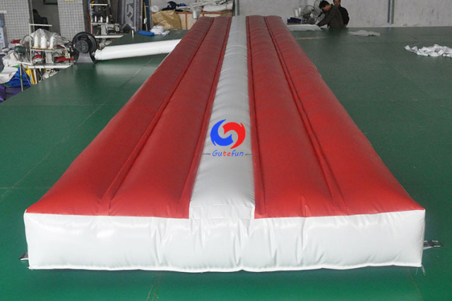 Safe stable air-filled landing mats sports acrobatics Inflatable gymnastics crash protect tumble tracks for gymnastics clubs