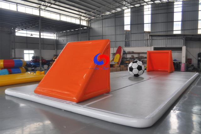 trampoline park custom multi-sport soft bouncy floor basketball air track Arena basketball sport court inflatable AirCourt