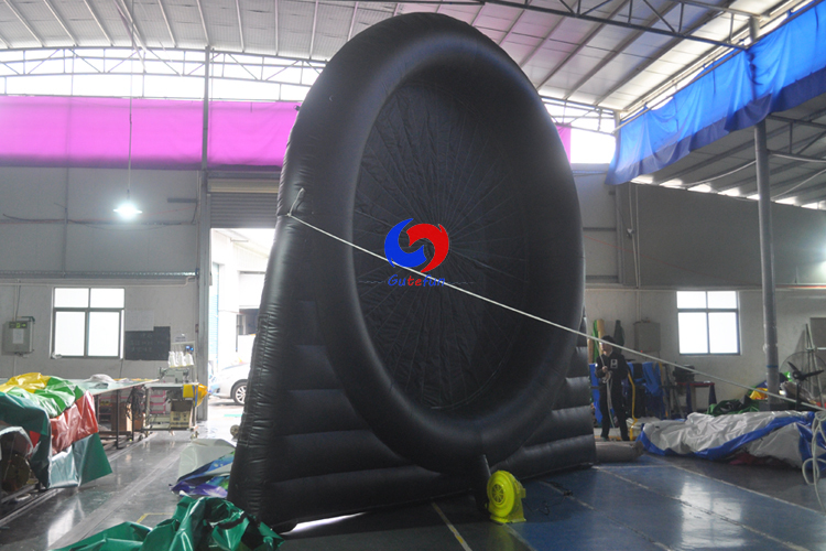 outdoor&indoor sport game 5m large floor standing inflatable sticky soccer ball dart boards sets for sale