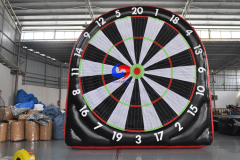 custom giants outdoor sticky ball air sealed inflatable dart board football soccer dartboard for kids adults