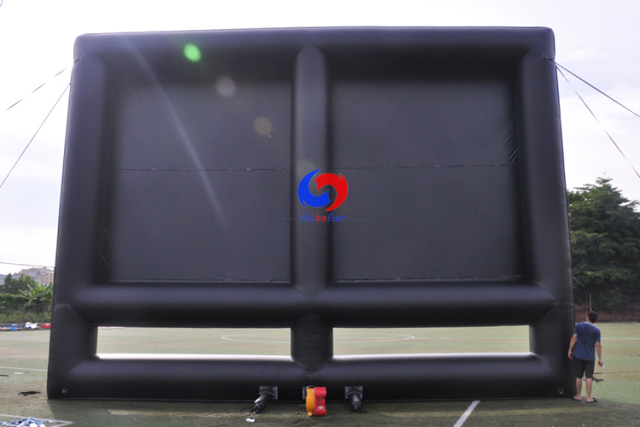 outdoor cinema operators movie events seamless screen surface inflatable move projector screen outdoor 30ft