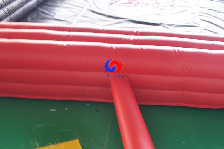 outdoor team play games inflatable human billiards pool table for two players or four players