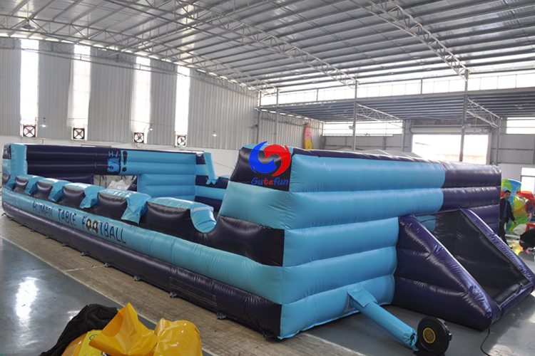 Two teams Giants Inflatable Human Foosball,huge inflatable human table football for Team Building Events