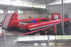 large outdoor sports activities custom portable inflatable soccer field/ Inflatable Football Pitch for sale
