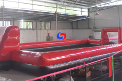 large outdoor sports activities custom portable inflatable soccer field/ Inflatable Football Pitch for sale