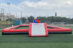 large outdoor sports activities custom portable inflatable soccer field/ Inflatable Football Pitch for sale